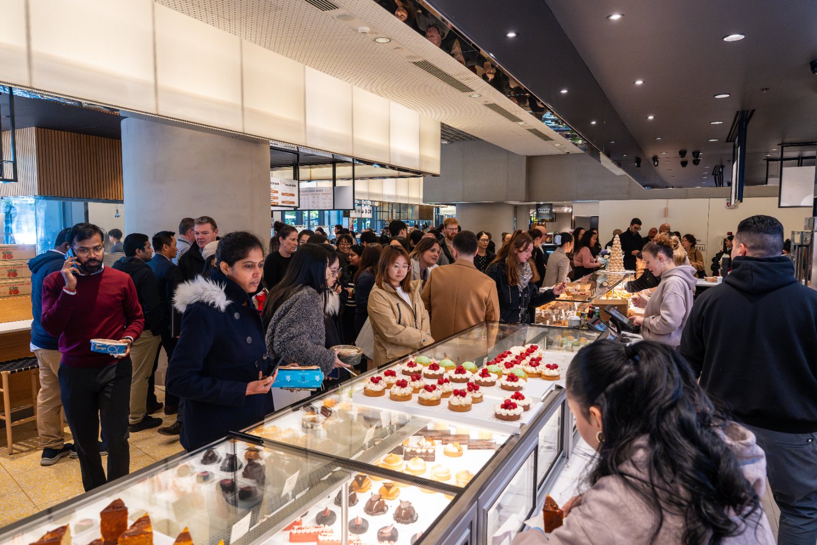 The Sergio Patisserie team at the Barangaroo grand opening