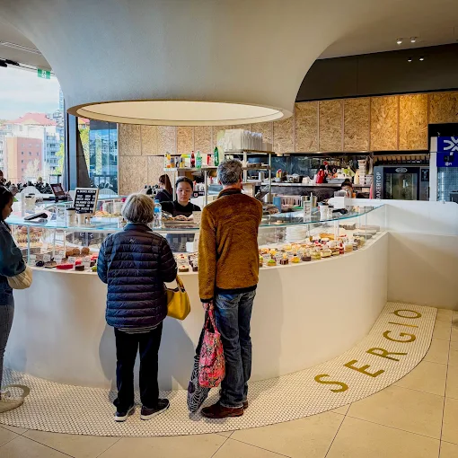 The Sergio Patisserie counter inside Sydney Fish Market